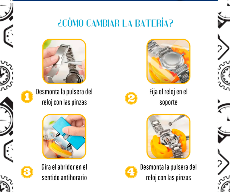 Miniatura 6 de ¡PRODUCTO NUEVO! KIT DE RELOJ MASTER